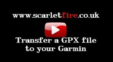 Transfer GPX file to Garmin